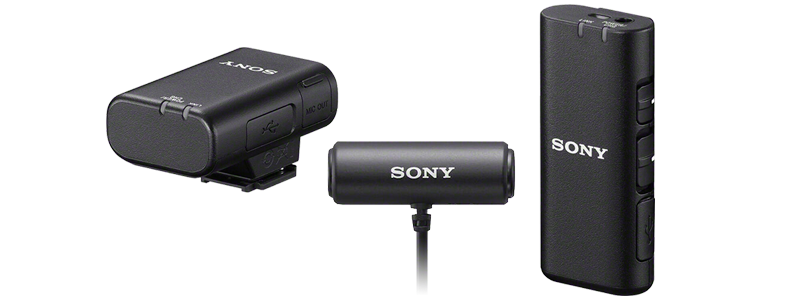 カメラ デジタルカメラ TOYO RENTAL：撮影機材レンタル：SONY ECM-W2BT × ECM-LV1 ワイヤレス 