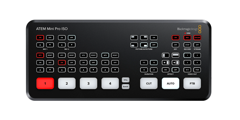 新品3台ATEM Mini Pro ISO Blackmagic Design | angeloawards.com